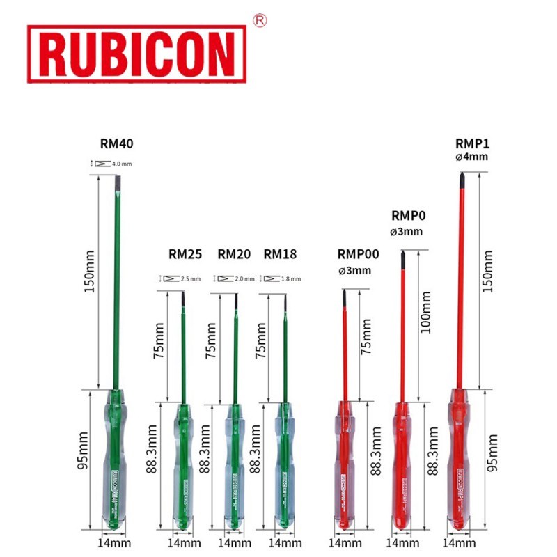 日本精密螺丝刀电脑起子防静电绝缘螺丝批RM电工十字一字改锥起子