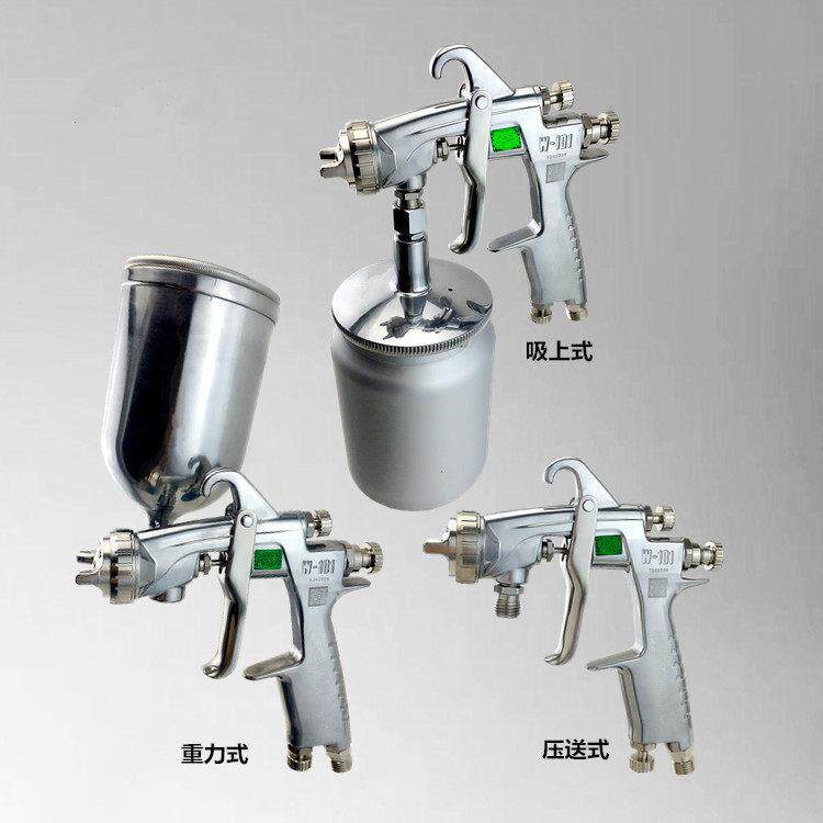 日本W101喷枪油漆涂料喷枪手喷枪汽车家具口上壶下壶进口喷涂枪