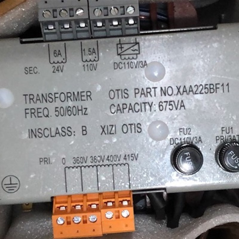 电梯变压器XAA225BF11 电梯控制柜专用变压器675VA电梯配件