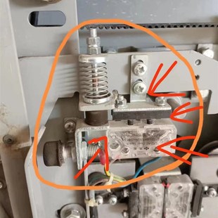 上海盖普电梯用轿门触点开关和开关支架