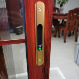 铝合金拉门锁9i0型锁栓玻璃单面窗户新款专用勾锁扣移门推拉滑落