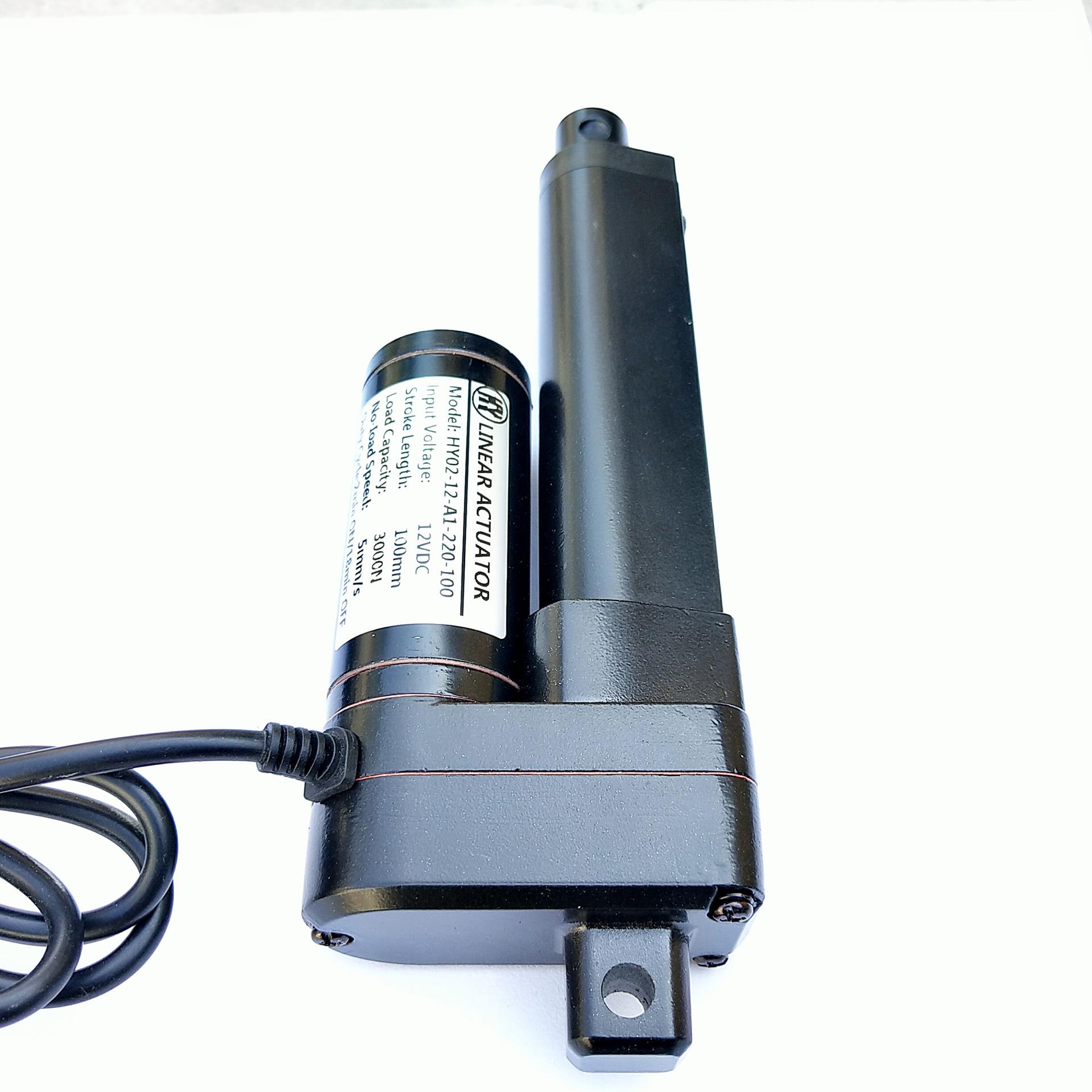 电动推杆行程50mm电动伸缩杆DC12V24V升降推杆开窗器电动推杆厂家