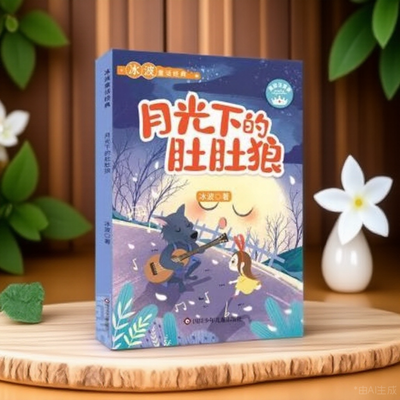 冰波童话经典月光下的肚肚狼冰波四川少年儿童出版社9787572801570