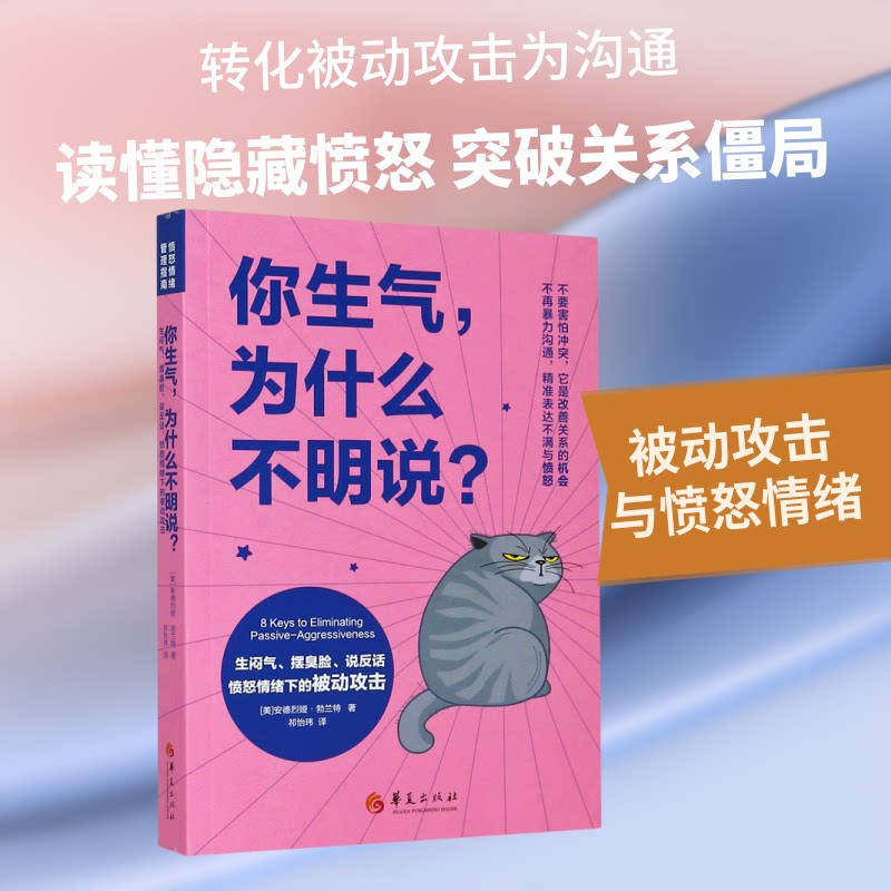 【正版图书】你生气为什么不明说美安德烈娅·勃兰特祁怡玮译华夏出版社9787508098463
