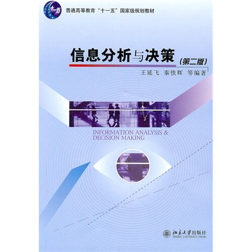 【正版书籍】信息分析与决策王延飞秦铁辉著北京大学出版社9787301179468