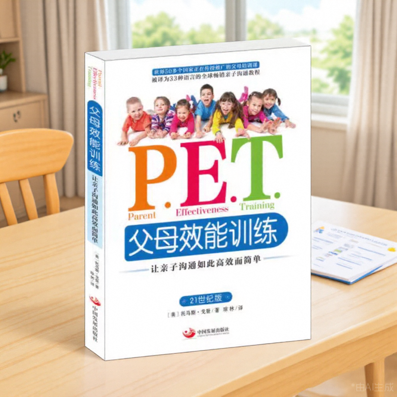 PET父母效能训练让亲子沟通如此高效而简单养育一个富有责任感的孩子亲子家教儿童叛逆期教育训练托马斯戈登著9787517703822