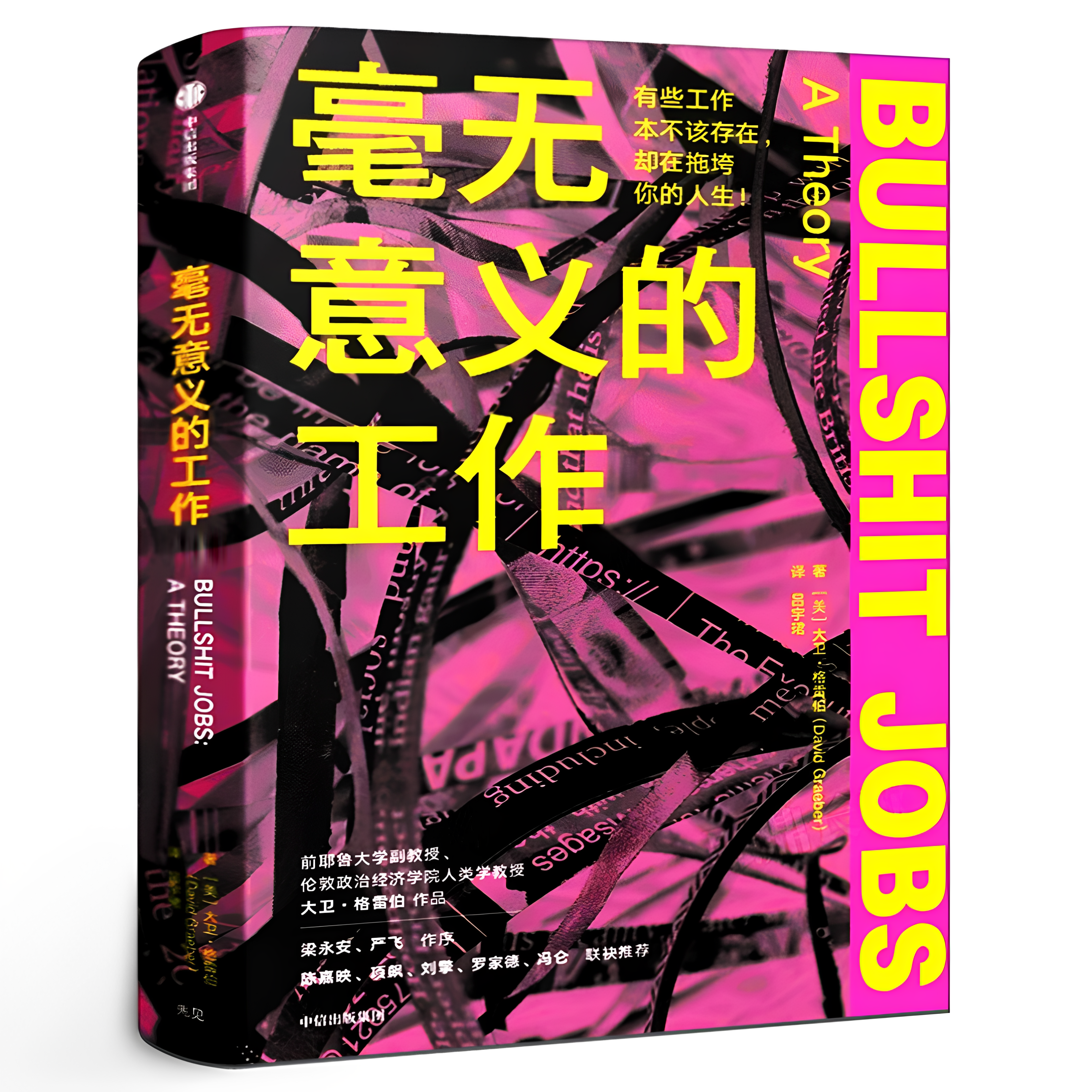 毫无意义的工作大卫·格雷伯著 梁永安严飞作序有些工作本不该存在却在拖垮你的人生 中信出版社9787521743883C