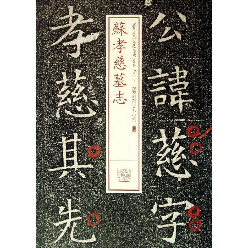 【保正版】书法经典放大铭刻系列苏孝慈墓志上海书画出版社编上海书画出版社9787547905685