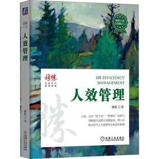 【正版图书】人效管理穆胜机械工业出版社9787111717010