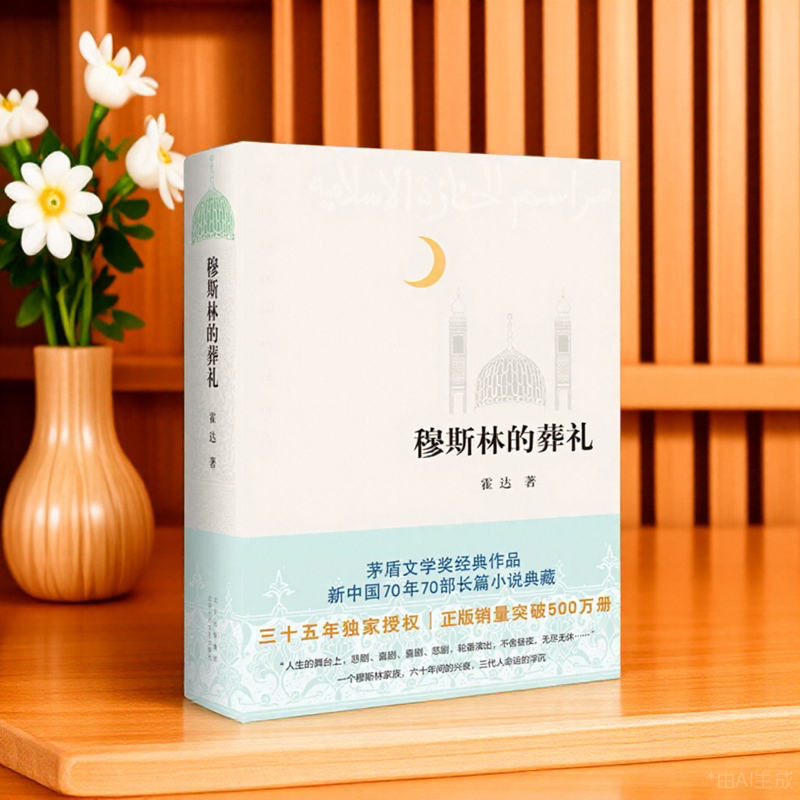 穆斯林的葬礼霍达茅盾文学奖经典作品现当代文学畅销文学名著北京十月文艺出版社9787530222362