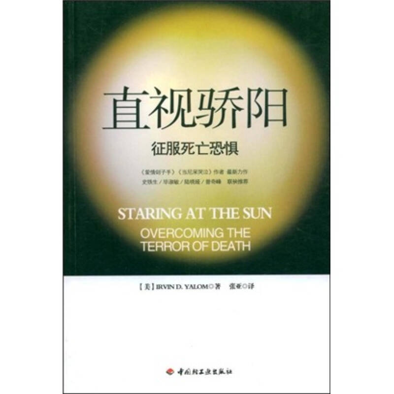 【正版图书】直视骄阳征服死亡恐惧IRVIN张亚著中国轻工业出版社9787501966868