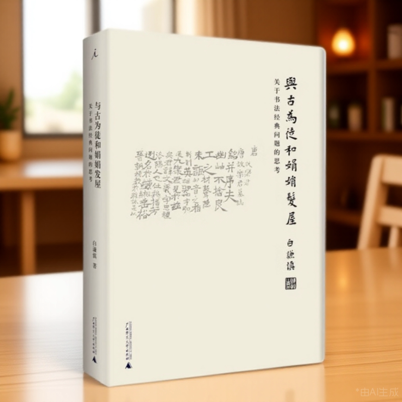 与古为徒和娟娟发屋关于书法经典问题的思考白谦慎著广西师范大学出版社9787549581702
