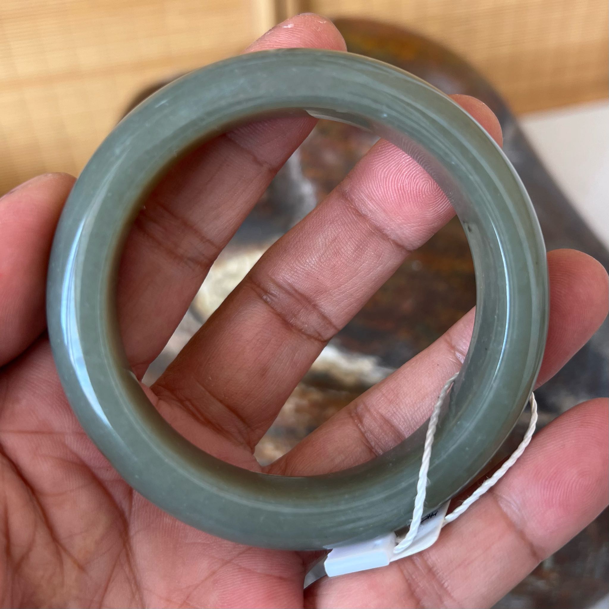 和田玉籽料手镯56.3mm