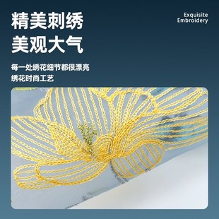 高档刺绣金刚纱防蚊门帘子夏季 新款 磁吸磁性纱门纱窗帘自粘免打孔