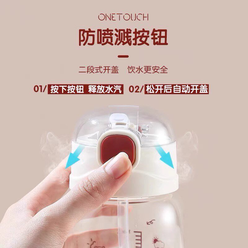 玻璃牛奶杯微波炉可加热成人便携外带刻度冲奶粉豆浆专用杯耐高温
