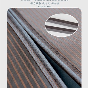 家用隔断免打孔 全磁条金刚网防蚊门帘魔术贴家用大门磁吸纱门夏季