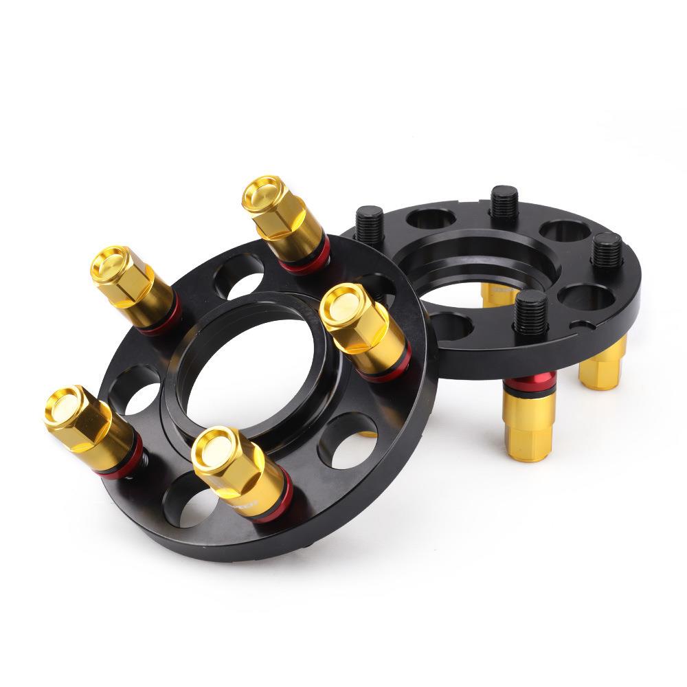 含税5*120车轮毂适用宝马法兰盘加高加宽2*15mm/M14*1.25防盗螺栓
