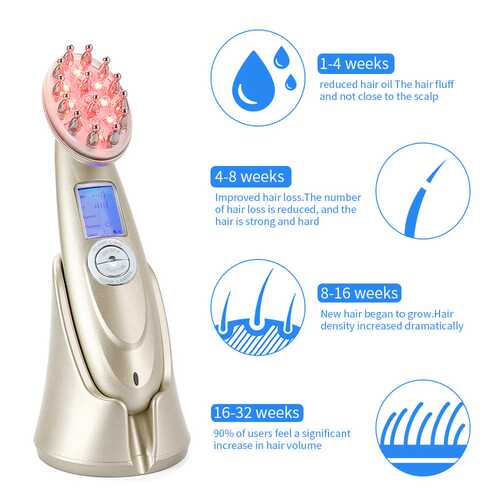 Hair growth liquid electric massage comb meridians massager