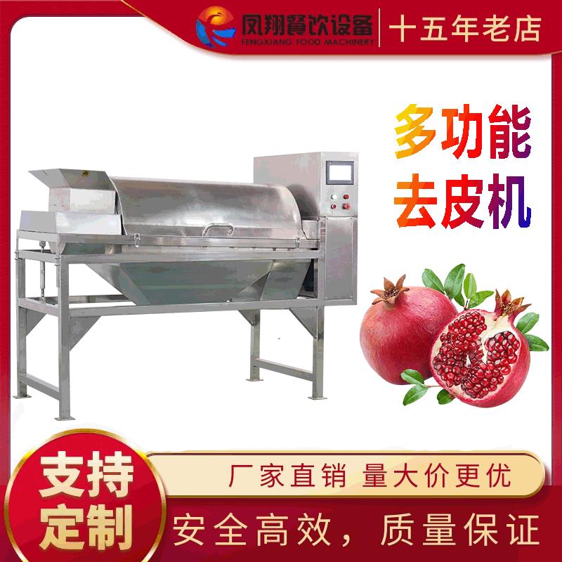 工厂直销多功能石榴去籽机芒果苹果桃梨去核分离脱皮机石榴去皮机