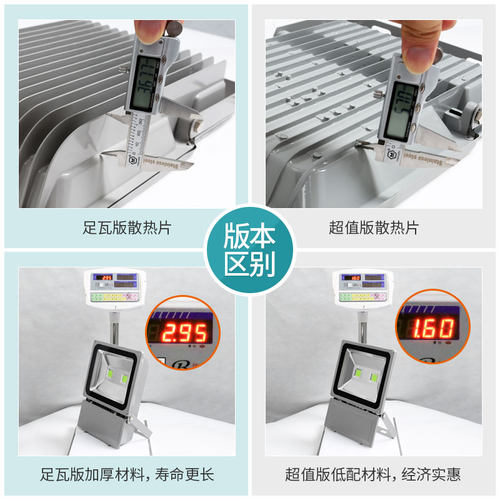 LED七彩投光灯室外自动变色照树灯RGB彩光灯户外防水变光彩色射灯