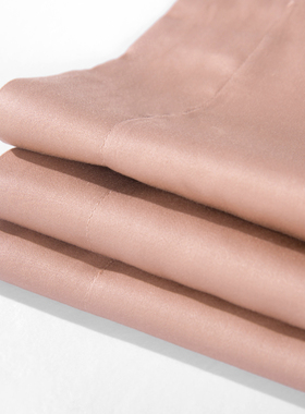 YASSIA靠垫套60支贡缎素色简约全棉抱枕套办公室沙发靠背套子