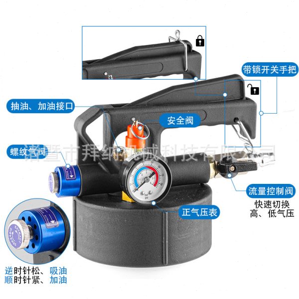 新款自动变速箱油箱加注工具多功能气动机油刹车油抽油壶