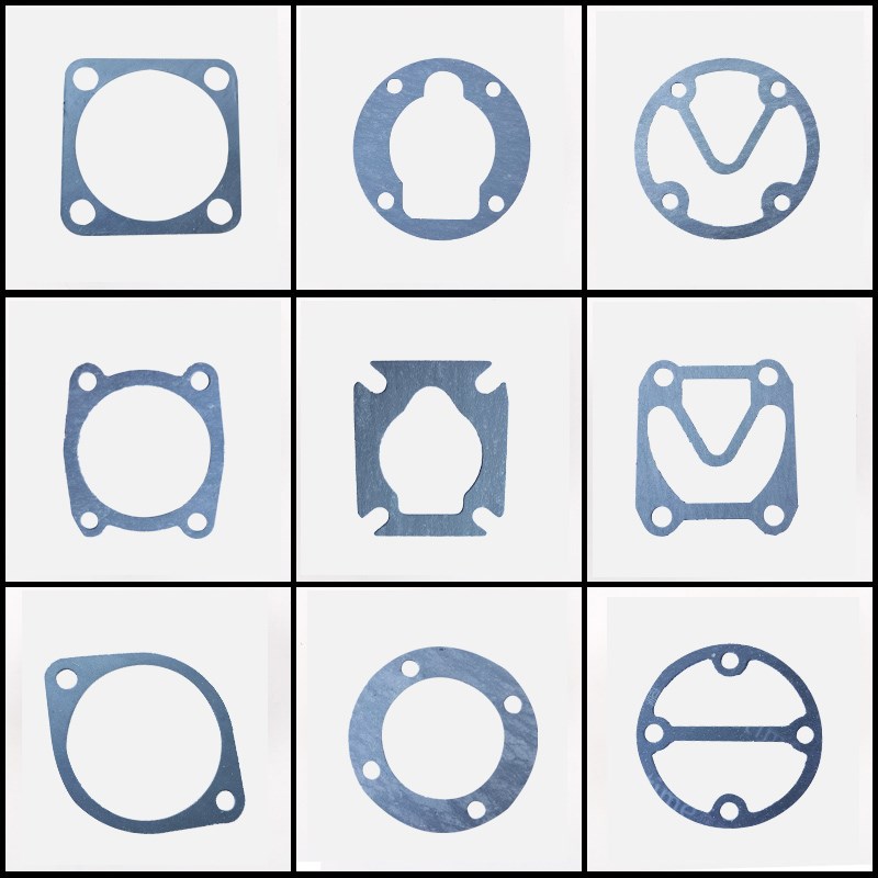 直联机皮带式空压机纸垫铝垫铜垫密封垫石棉垫缸盖垫气缸垫阀板垫