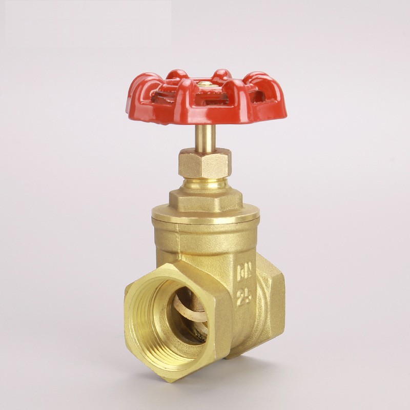 全铜闸阀dn25丝扣自来水家用开关20内螺纹4分6分1寸管道表前DN15