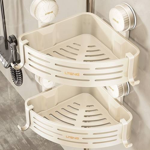 壁挂式三角篮浴室洗漱台收纳架子