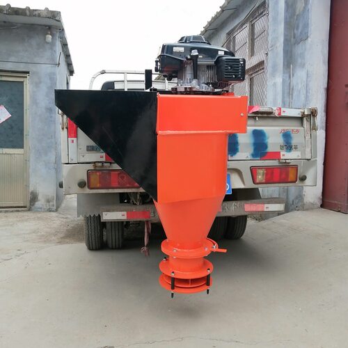 融雪剂撒布机 小型汽油撒盐除冰设备 道路养护车挂式融雪撒盐机