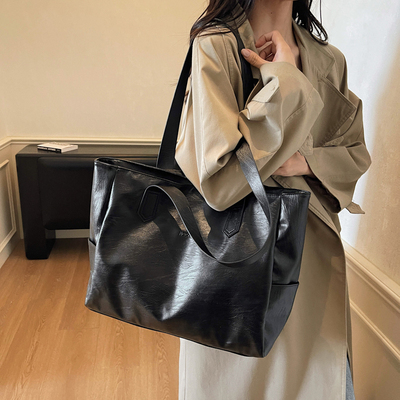 大容量高级感托特包女通勤手提