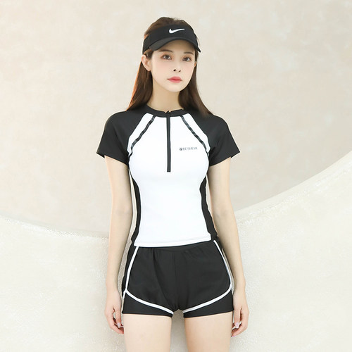 泳衣女2026新款保守分体