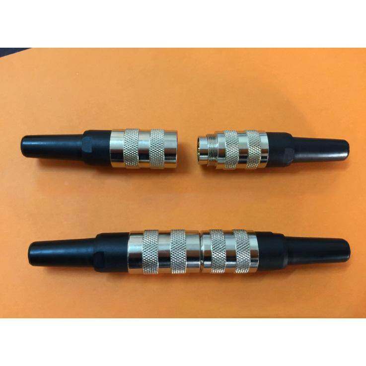 M16连接器直头2芯 3 4 5 6 7 8芯航空插头插座传感器仿安菲诺宾德