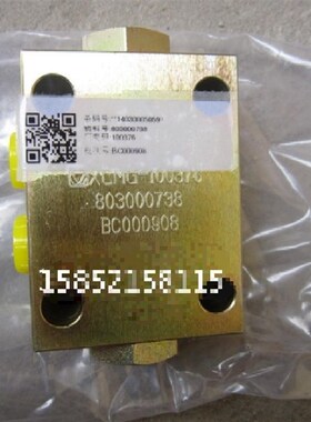 徐工吊车25吨25k20B20G16D支腿油缸阀垂直支腿锁平衡阀原厂配件