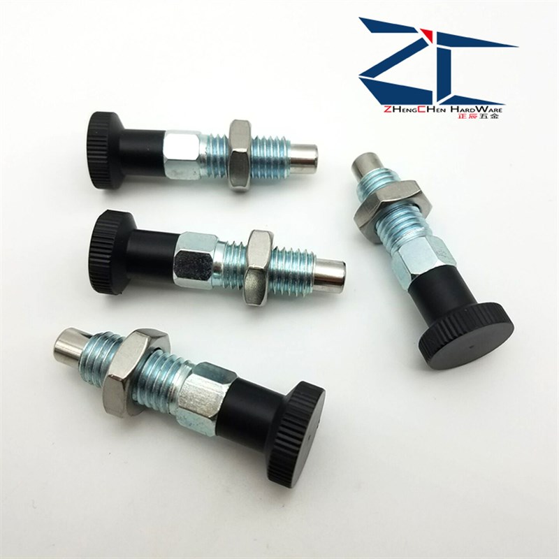 PMXA PMXK6M 8M 10M 12M 粗牙弹簧分度销 复位型旋钮柱塞ZAM41