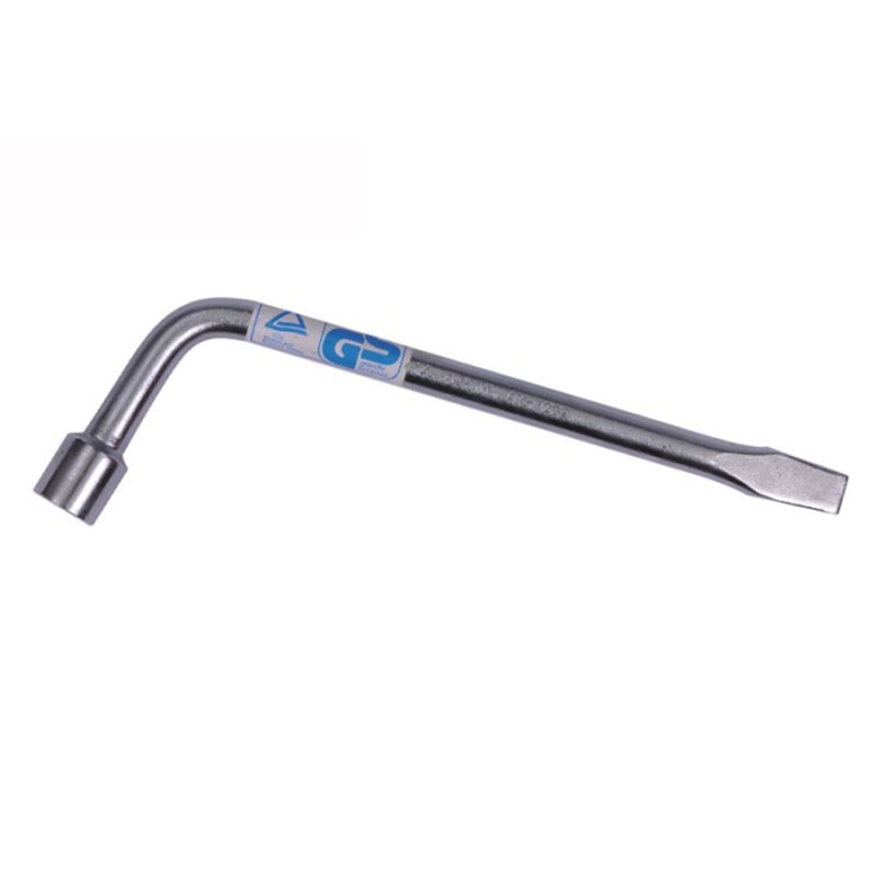 雅赛崎/ASAKI L型套筒扳手 汽修七字轮胎扳手 一字扁头撬胎扳手