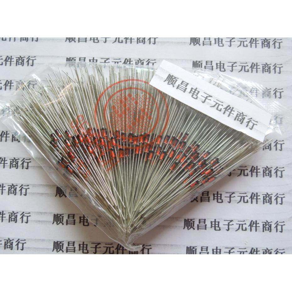 1/2W 0.5W 稳压二极管 27V 1N5253 玻璃 稳压管 IN5253 一件50个