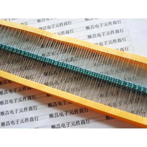 1/4W 0.25W 金属膜电阻 精度1% 精密电阻 5.1M （一件1000个）