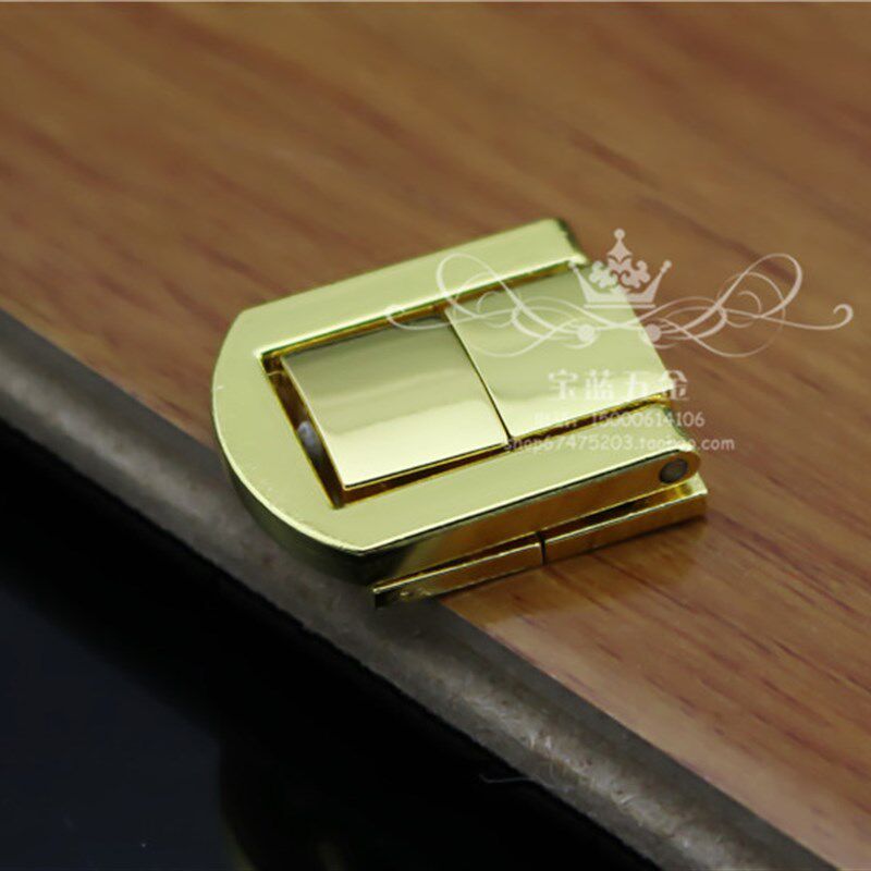 精致金色锌合金箱扣 箱包搭扣 装饰盒搭扣 礼品盒锁扣 首饰盒配件