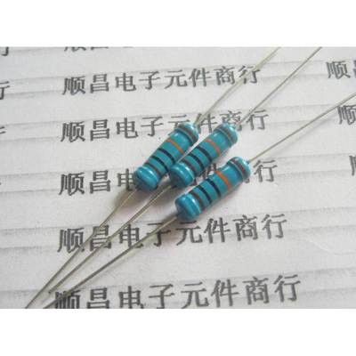 2W 电阻 金属膜电阻 精度1% 精密电阻 1M （1包200个）