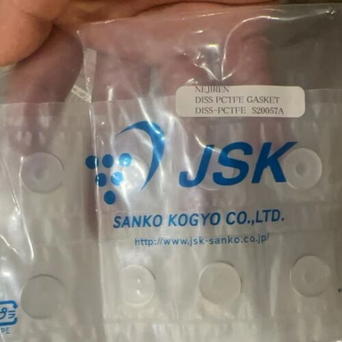 日本JSK 钢瓶垫片CGA特气632-728三氟垫片DISS-PCTFE GASKET