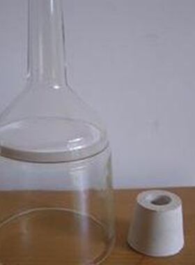 玻璃砂芯漏斗 130ml G4 耐酸过滤漏斗 耐酸漏斗  沙芯漏斗