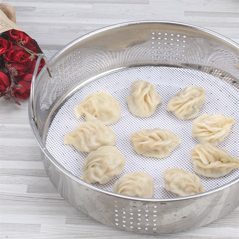 硅胶蒸笼垫蒸馒头垫布蒸布不沾蒸包子蒸笼纱布蒸笼纸蒸笼布19-29