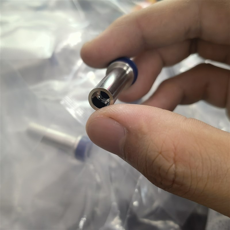 不锈钢316L承插焊VCR长焊管1/4-6.35MM超纯净接头EP级电解抛光国