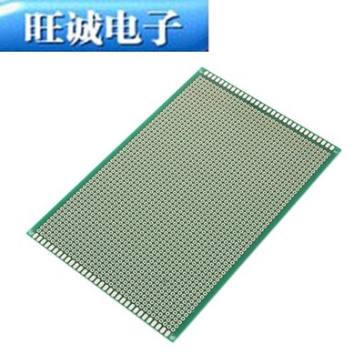 新品pcb万能 洞洞板 万用板 双面喷锡玻纤环氧数控实验板10x15CM