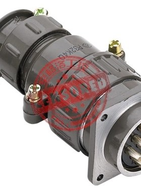 P32K4Q 航空插头 插座 14芯 圆形连接器 P32 直头反装P32J4Q