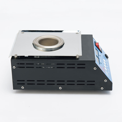 JFTOOIS金锋 50*40MM 无铅纯钛环保锡炉 双数显圆型溶锡炉508A