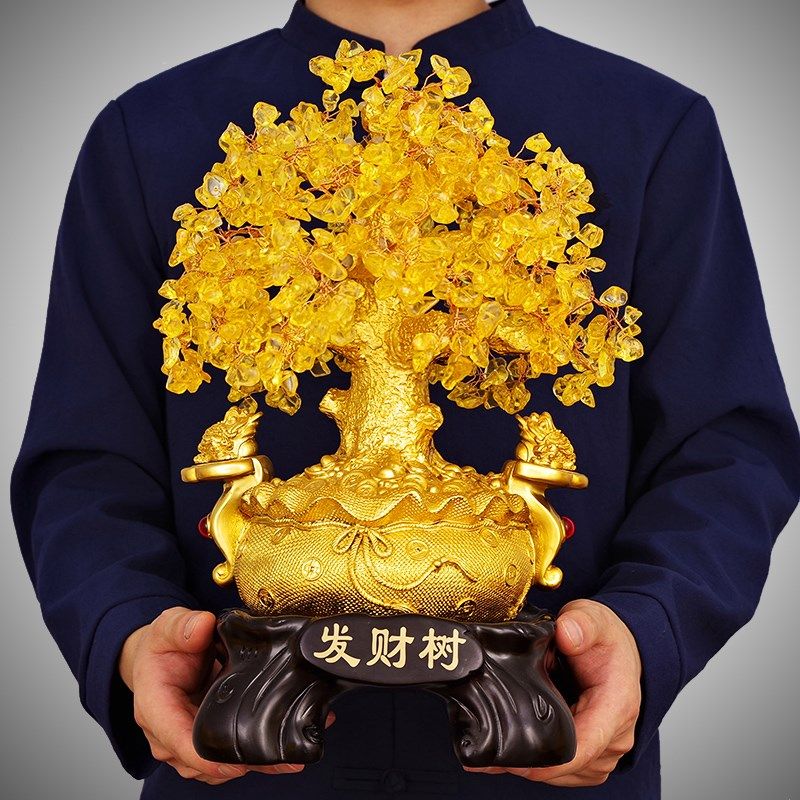 水晶发财树招财树摆件摇钱树聚宝盆金蟾公司店铺酒柜装饰开业礼品,童鞋/婴儿鞋/亲子鞋,量脚器,淘宝优惠券,粉丝福利购,淘宝优惠卷