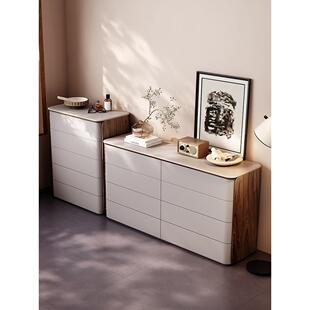 迪菲诗卧室实木八斗柜客厅储物柜床尾置物柜抽屉收纳斗橱立柜