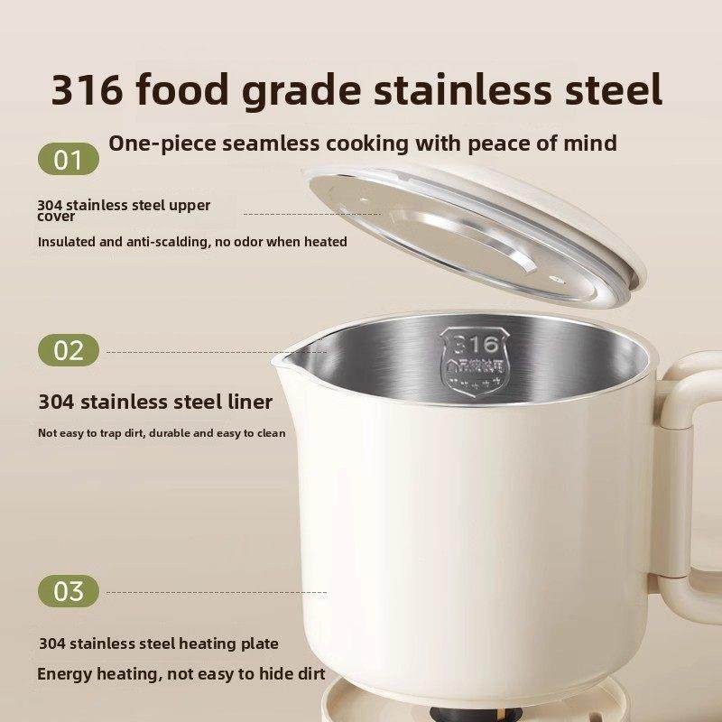 便携式全钢折叠水壶小型家用水壶旅行迷你恒温电热水壶,厨房电器,电煮锅,淘宝优惠券,粉丝福利购,淘宝优惠卷